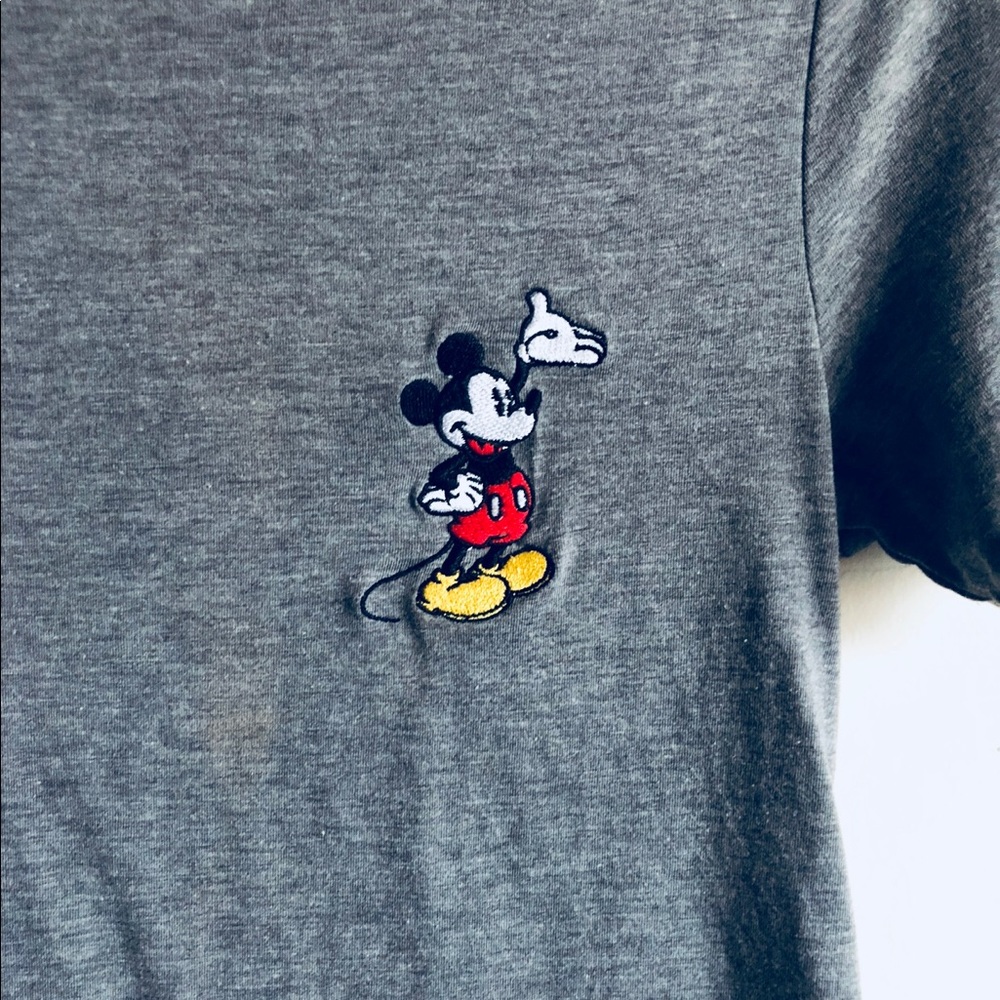 Mickey Mouse Embroidered T-Shirt